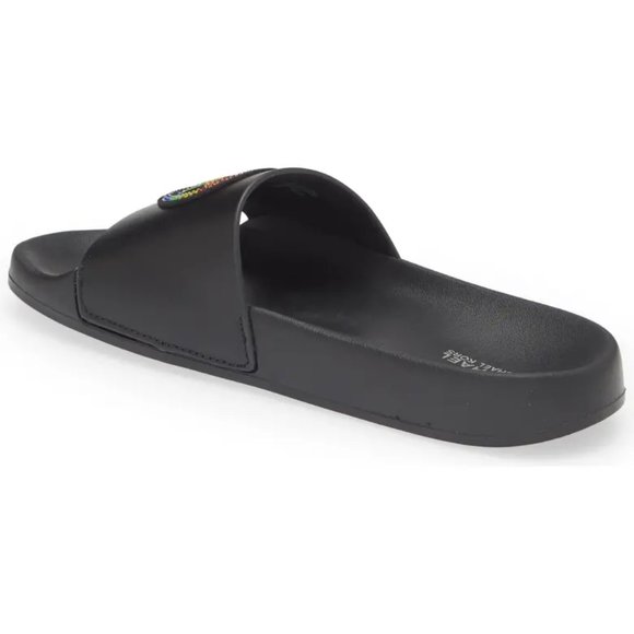 Michael Kors Gilmore Rainbow Pride Pool Slides Sandals Women's Various Sizes New - Picture 4 of 10